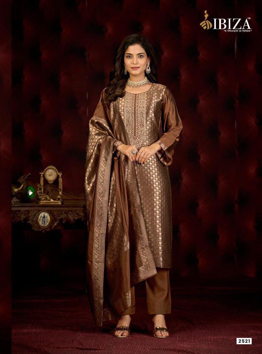 Unstitched silk suits