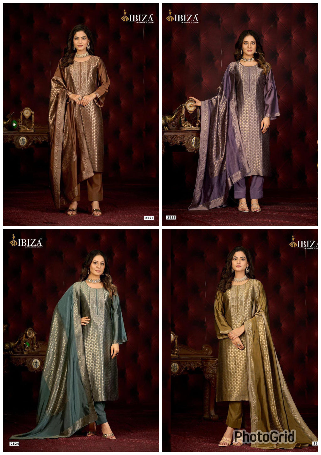 Unstitched silk suits