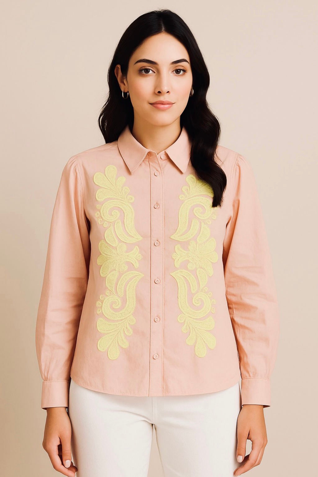 Embroidered Cotton shirts