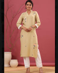 Elegant straight-cut kurta set
