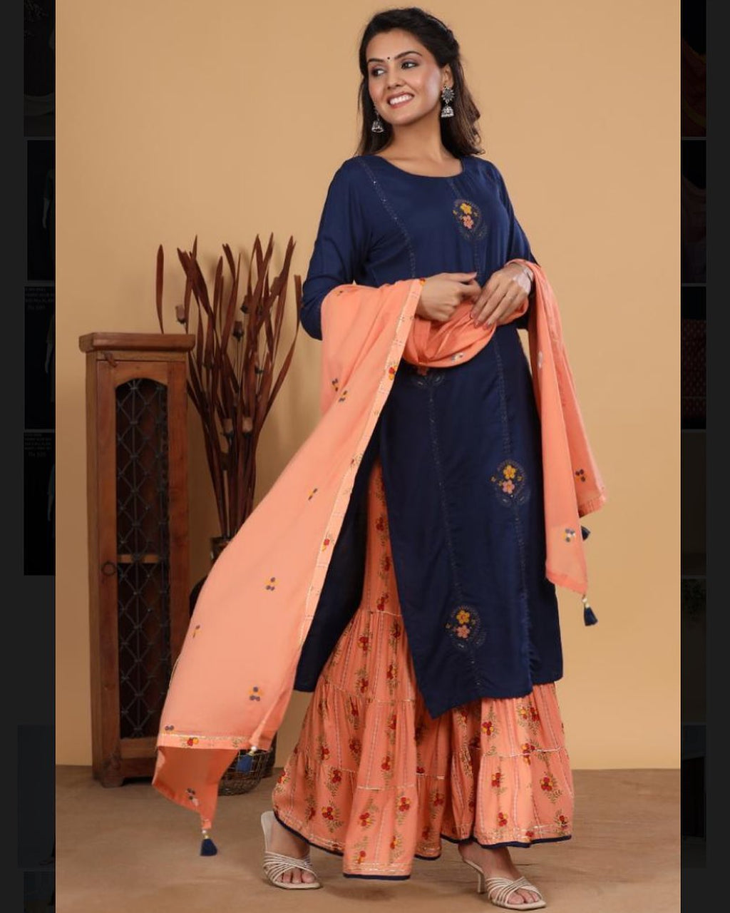Indo-western ethnic set