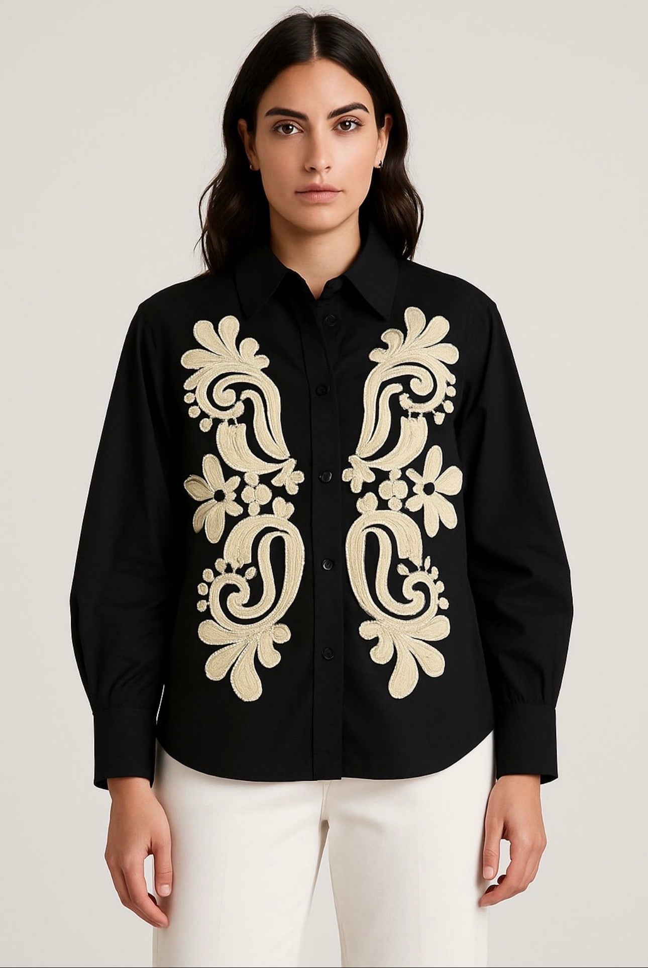 Embroidered Cotton shirts