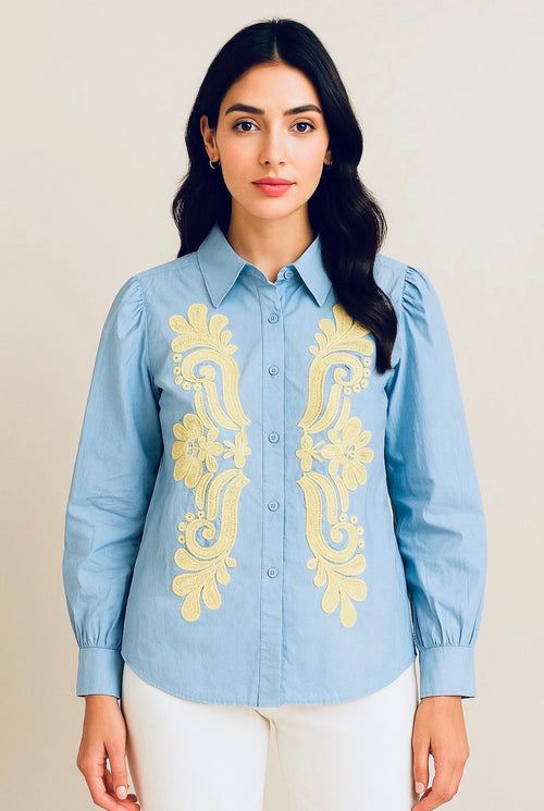 Embroidered Cotton shirts