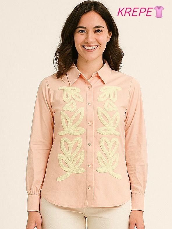 Women’s cotton embroidered shirt