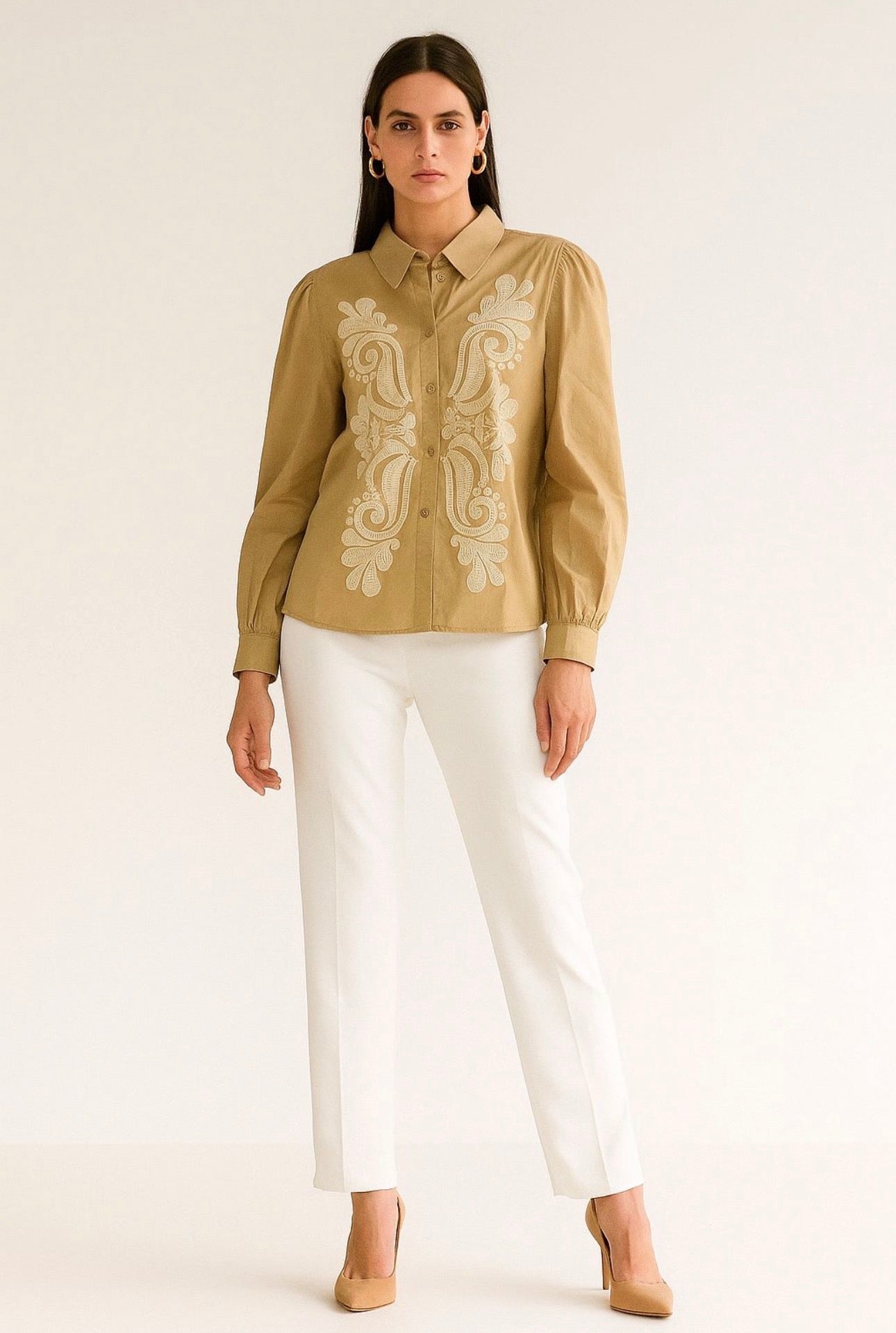 Embroidered Cotton shirts