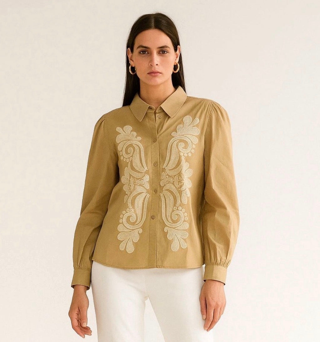 Embroidered Cotton shirts