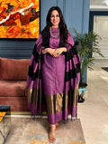 Pure Banarasi Silk Suit With Banarasi Silk Duppata